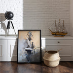 Modern Canvas Art | Black and White Sensual Art | Couple Embrace Canvas Painting Posters