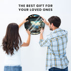 Jurojin Junction Circular Frame Jigsaw Puzzle for Couples  | Porsche Puzzles | 160 Piece Circular Jigsaw Puzzle for Adults & Kids above 15+ Years | Puzzle Games for Car Lovers