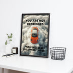Porsche | Quote Car Framed Poster | Porsche 911 Framed Posters - Matt Black Frame (Black Framed, GTR Skyline)