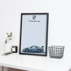 Porsche 911 | Car Framed Poster | Porsche  Framed Posters