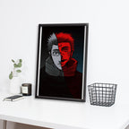 Itadori X Sukuna | Jujutsu Kaisen Framed Poster | Dekorama Framed Wall Art | Anime Wall Frames & Posters