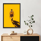 One Piece Anime Wall Art | Portgas D. Ace  | Anime Posters | Minimalist Framed Poster