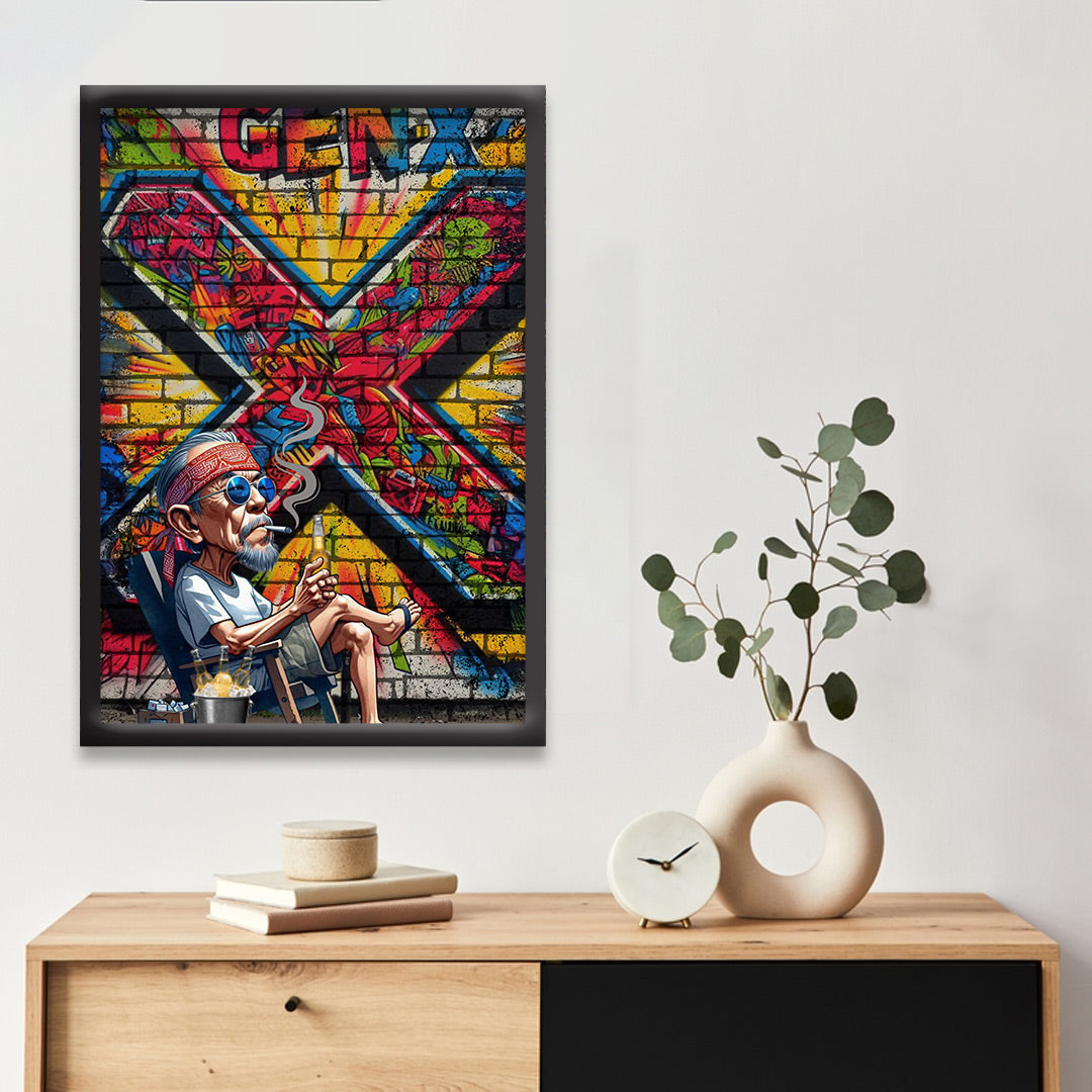 Street Art | Anime Modern Art | Wall Framed Paintings for Office, Dining, Living Room Decoration
