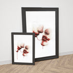 Twisted Passion – Minimalist Dark Romance Poster | Bold Expressionist Wall Art