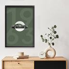 Porsche | Car Framed Poster | Porsche  Framed Posters (Black Framed)