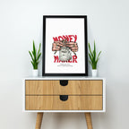 Money Maker | Motivational Wall posters | Black Framed poster