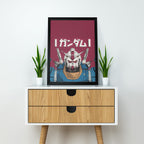 Gundam RX-78 | Mobile Suit Anime Poster | Decorative Wall Art