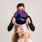 Jurojin Junction Circular Frame Jigsaw Puzzle for Couples  | Neon Car Puzzles | 160 Piece Circular Jigsaw Puzzle for Adults & Kids above 15+ Years | Puzzle Games for Car Lovers