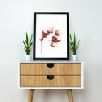 Twisted Passion – Minimalist Dark Romance Poster | Bold Expressionist Wall Art