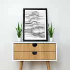 Canvas Abstract Painting for Decor | Sketch Line Painting | Simple Abstract Art