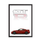 Nissan GT-R Poster – Iconic JDM Supercar | Dekorama Framed Wall Art |  Cars Framed Posters