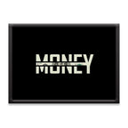 Money Black & White | Motivational Wall posters | Black Framed poster