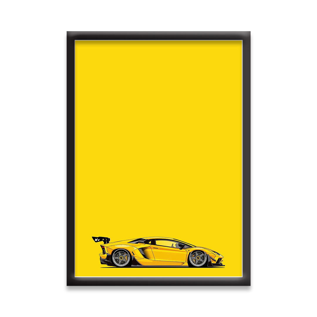 Lamborghini Aventador SVJ | Dekorama Framed Wall Art |  Cars Framed Posters