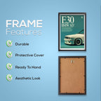 BMW M3 | Car Framed Poster | BMW E30 Classic  Framed Posters