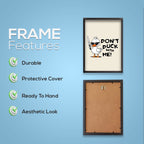 Dont Duck With Me | Boss Duck Wall posters | Black Framed poster