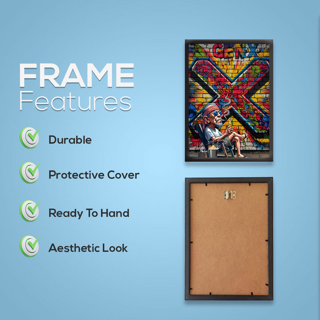 Street Art | Anime Modern Art | Wall Framed Paintings for Office, Dining, Living Room Decoration