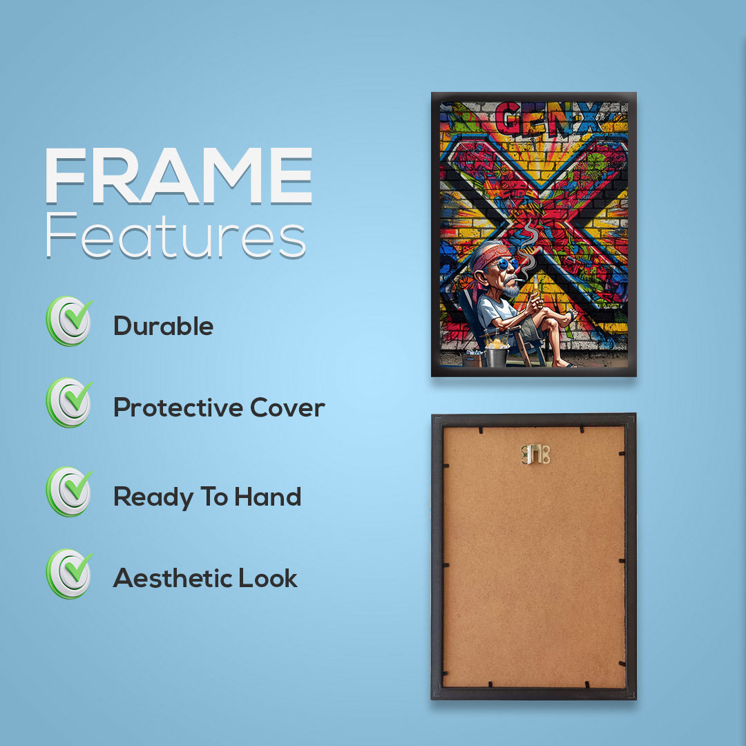 Street Art | Anime Modern Art | Wall Framed Paintings for Office, Dining, Living Room Decoration